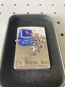 未使用　Zippo ダンシングベイビー コンピュータ シリアル刻印入り 希少 デッドストック