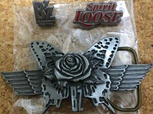 B’z RUNツアーバックル　spirit Loose ピンバッジ