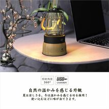 GOODGOODS 実用新案登録 ランタン 停電 充電式 乾電池 家庭 プレゼント 防災 電球色 キャップ クラシック 地震 DS-N8E_画像10