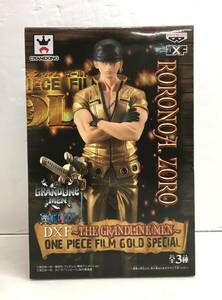 【eo1857-61】 ワンピース DXF THE GRANDLINE MEN ONEPIECE FILM GOLD SPECIAL ゾロ フィギュア 【箱傷み】