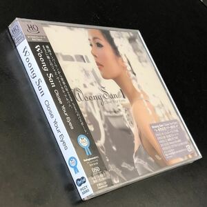 帯付 未開封セル新品★CD「Woong San / Close Your Eyes」★2009年 5th album/ウンサン 韓国 女性 Jazz ジャズ シンガー ヴォーカル c