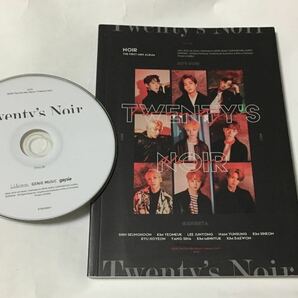 送料込み　NOIR　ノワール　CD　THE FIRST MINI ALBUM　☆TWENTY'S NOIR☆　韓国盤　ヨングク　ユンソン　ホヨン　1st　K-POP