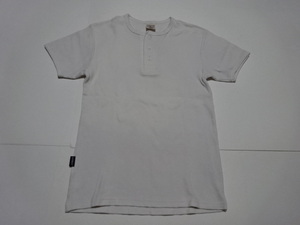 ●AVIREX アヴィレックス 半袖 S ヘンリーネックTシャツ●0911●