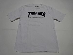 ●スラッシャー THRASHER 半袖Tシャツ Thrasher スケートウェア ロゴT●0921●