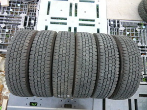 195/85R15 113/111L LT LIGHT TRUCK BRIDGESTONE BLIZZAK W965 9.5分山 6本組 管理TN11R49-W2646