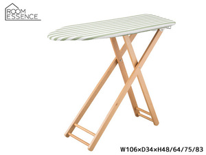  higashi . ironing board L green green stripe stylish iron put low type folding type LFS-272GR.... Manufacturers direct delivery free shipping 