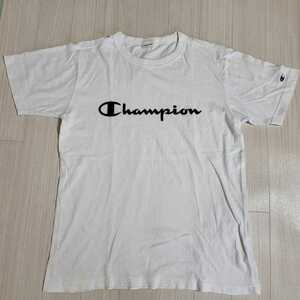 Champion チャンピオン 半袖 ビッグロゴTシャツ トップス　ホワイト サイズM
