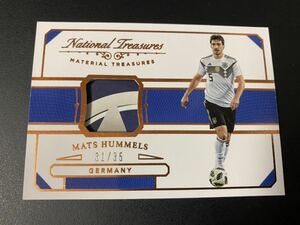 2018パニーニナショトレMATSHUMMELS31/35サッカートレカ