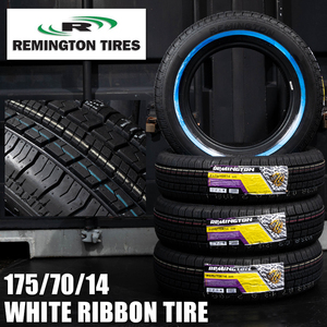 REMINGTON ホワイトリボンタイヤ　175/70R14　4本（レミントン）＜ローライダー/USDM/インパラ/タウンカー/キャデ/カプリス＞