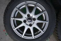 ９.9分山 2020年製 14×5.5J 4H100 +42 VEILER 165/65 R14 ブリジストン VRX デュエット.YRV.インサイト等 4本 V-122_画像2