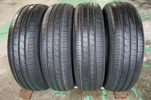  新車外し 2021年製 夏タイヤ 165/65R15 ヨコハマ BluEarth-FE AE30 ４本 m-197