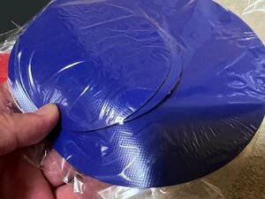  floater repair .!PVC made patch 8 pieces set * blue 