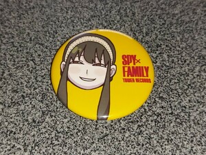 スパイファミリー　SPY FAMILY　タワレコ　タワーレコード　トレーディング缶バッジ　TOWER RECORDS　ヨル