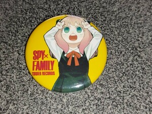 スパイファミリー　SPY FAMILY　タワレコ　タワーレコード　トレーディング缶バッジ　TOWER RECORDS　アーニャ　