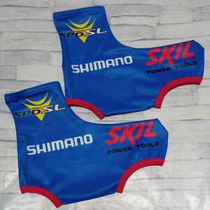 セール！　支給品　シューズカバー　Skil Shimano　スキルシマノ　サイクルジャージ　自転車　ロードバイク　