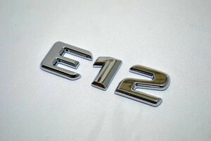 送料込　ベンツ風 日産ノート型式エンブレム E12　アルファーベット　カー用品　外装パーツ　カーアクセサリー　車バイク　エンブレム