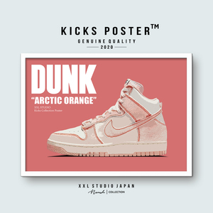 DUNK ダンク ハイ 1985 アークティックオレンジ Dunk High 1985 Arctic Orange スニーカーポスター DUNK-266