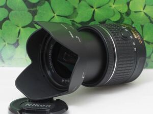 【美品】Nikonニコン♪標準ズームAF-P18-55mmVR♪使い勝手抜群でズーム音が静かなので動画撮影におすすめのレンズ