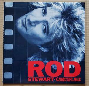 国内盤LP◎ロッド・スチュワート『カムフラージュ』P-11478 ワーナー・パイオニア 1984年 Rod Stewart / Camouflage