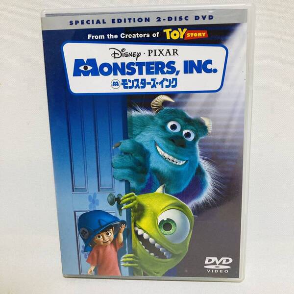 157.送料無料☆モンスターズインク dvd 2枚組 ディズニー 映画 アニメ 正規品