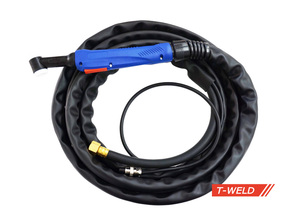 TIG torch 200A air cooling WP26×4m steering wheel blue color button type China type for JASIC HUGONG RILAND etc. for 