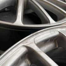 BRIDGESTONE AVANGRADE ブリヂストン アバングレード 18×8.5J 5H114.3 +44＆+36 中古品 4本 直接の引き渡し可能 (RK)_画像3