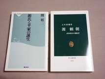 源頼朝 武家政治の創始者 中公新書 元木泰雄 源氏と平家の誕生 祥伝社新書新書 関裕二_画像1