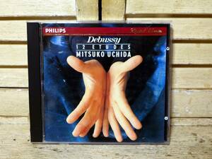 内田光子(ピアノ)～ドビュッシー:12のエチュード(練習曲集)、「CD」