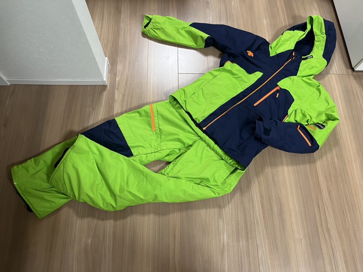 ☆美品・お洒落☆デサント スキーウエア 上下セット 技術選 SAJ デモ