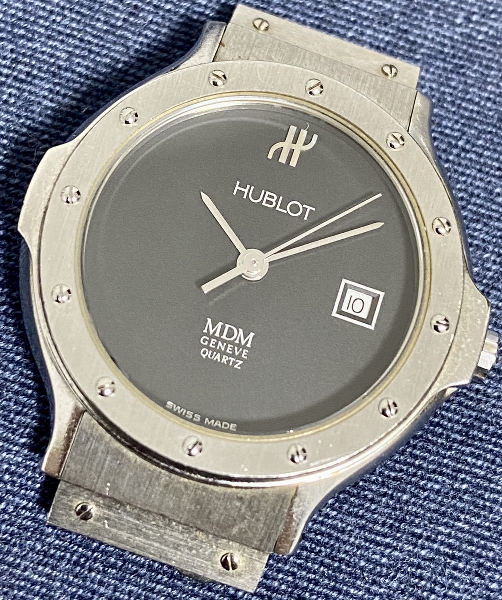 HUBLOT ウブロ 正規品 腕時計 レディース MDM ラウンド クォーツ smk