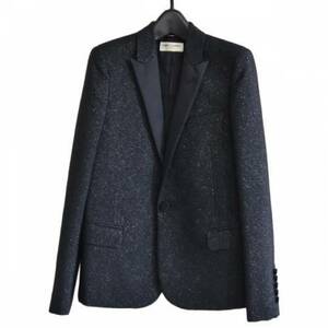 SAINT LAURENT PARIS sun rolan Paris satin laperusmo- King jacket R2A-244586