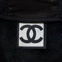 CHANEL シャネル　09C レザートリムフリースパーカー　R2A-149876_画像3