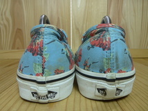 ★VANS × スターウォーズ オーセンティック AUTHENTIC ヨーダ ハイビスカス 水色 26.0cm Used 検 StarWars ERA エラ マンダロリアン _画像5