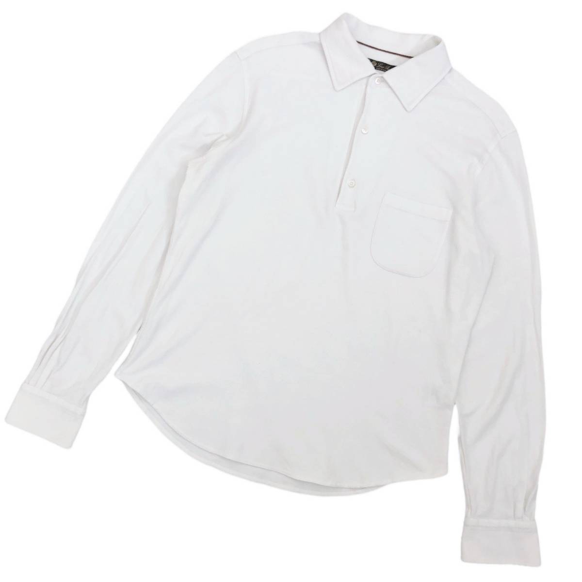 【ピアーナ】 Loro Piana ロロ ピアーナ 白シャツ 長袖 サイズ42 新品未使用 ツになりま