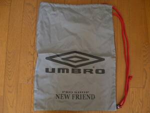 64　UMBRO　アンブロ　ナイロンバック　シューズバック　体操服入　