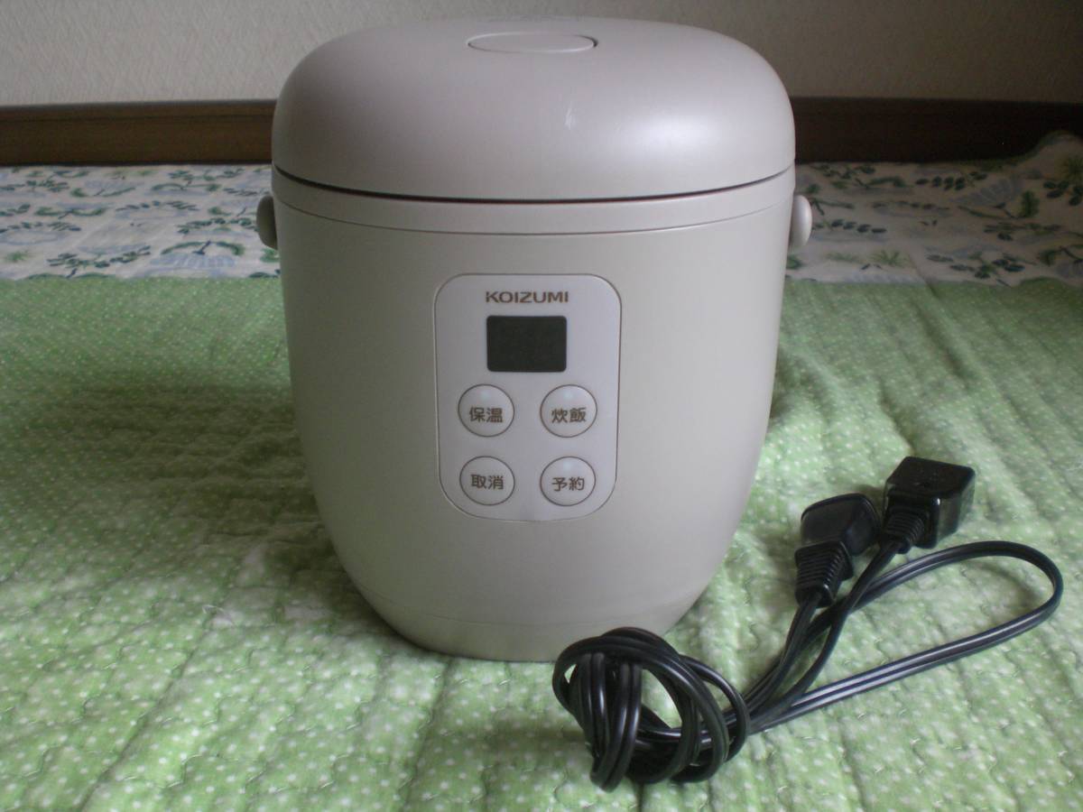 11 KOIZUMI 小泉成器炊飯器ライスクッカーミニKSC-1 | JChere雅虎拍卖代购