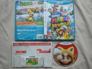 ５　Wii U　SUPER MARIO 3D WORLD　スーパーマリオ 3Dワールド　ジャンク