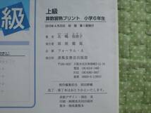 3243　小学６年生　応用力を伸ばす　上達シリーズ　上級　算数　習熟　プリント　清風堂書店　解答付_画像3