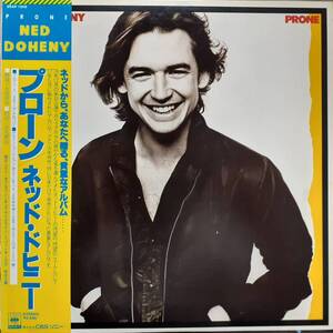 日本ONLY！日本盤LP帯付き！Ned Doheny / Prone 1979年 CBS/Sony 25AP 1359 AOR ネッド・ドヒニー プローン To Prove My Love Light Mellow