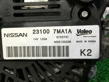 デイズ 5BA-B43W オルタネーター U25(KBV) 23100-7MA1A 23100-7MA1A_画像3