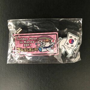 新品☆2011年 ご当地金爆くんストラップ 韓国ツアー【ゴールデンボンバー 鬼龍院翔 喜矢武豊 歌広場淳 樽美酒研二 Korea アクリル】