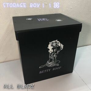 STORAGE BOX！！ Betty Boop ALL BLACK