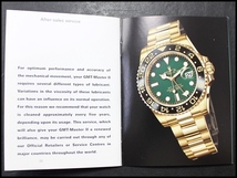 GMT-MASTERⅡ ROLEX冊子 2008年 10冊セット GMTマスターⅡ ロレックス 116710 116713 116718_画像7