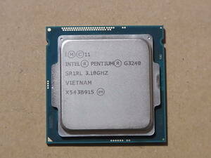 ■Intel Pentium G3240 SR1RL 3.10GHz Haswell LGA1150 2コア 2スレッド 動作良好 (Ci0020)