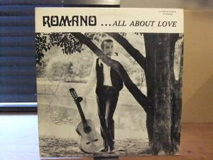 米 レア自主制作フォーク/SSW[Romano/...All About Love]アコースティック/テネシー州ナッシュビルで録音