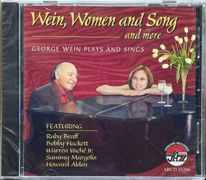 (FN11H)☆Jazz未開封/ジョージ・ウェイン/George Wein/Wein, Women And Song-And More-George Wein Plays And Sings☆