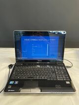 TOSHIBA／dynabook／パソコン／TX 67LBL／PATX67LRTBL／Core i5 CPU M430／Windows10 Home 80サイズ発送_画像1