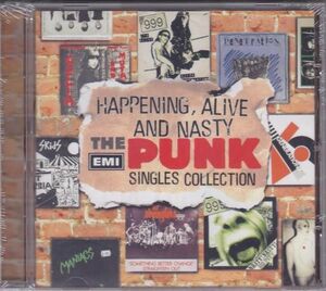 ■新品■V.A./happening, alive and nasty -the EMI punk singles collection-(CD) 999 Wire ワイヤー Vibrators ヴァイヴレイターズ