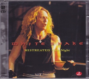 # new goods #Whitesnake white Sune -k/mistreated first night(2CDs)