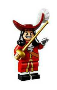 新品　フック船長　未使用　未組立　ディズニー　71012　ミニフィグ　LEGO　レゴ　レゴブロック　シリーズ1　弾一弾
